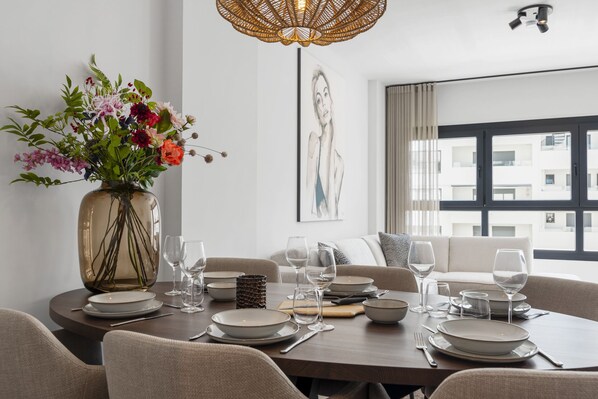 Elegant dining room