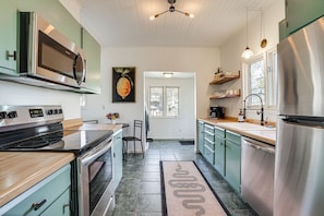 Fully Equipped Kitchen | Keyless Entry