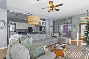 Living Room Kitchen