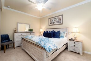 Master-King Bed with dual remotes for adjustable sides for that perfect sleep!