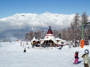 Ciel, Neige, Montagne, Pente, Monde, Loisirs De Plein Air, Arbre, Gelé, Sport D'Hiver, Des Loisirs