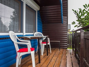 Furniture, Building, Window, Blue, Chair, Wood, Table, Interior Design, Architecture, Porch