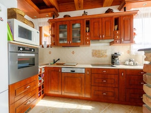 Cabinetry, Countertop, Furniture, Building, Drawer, Kitchen, Kitchen Appliance, Wood, Window, Interior Design