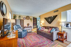 Living Room | Smart TV | Queen Sleeper Sofa