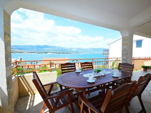 Sky, Cloud, Water, Furniture, Table, Property, Chair, Building, Azure, Seaside Resort