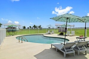 Pool and scenic views