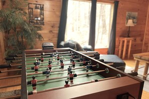Play time is on at Bearfoot Lodge! There is something here for everyone.