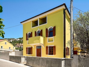 Yellow, Home, Door, Balcony, Paint, Stairs, Plaster