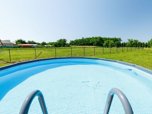 Sky, Water, Nature, Tree, Swimming Pool, Plant, Grass, Shade, Leisure, Rectangle