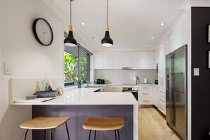 Cook up a feast in this well equipped kitchen