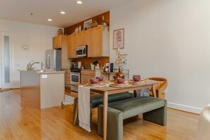 Kitchen: Discover the soul of our home in the heart of our kitchen. A sanctuary where culinary delights and laughter blend seamlessly, inviting you to linger longer, savor every aroma, and create unforgettable moments.