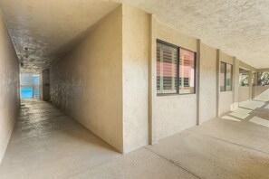 Outside Southeast Corner of Unit