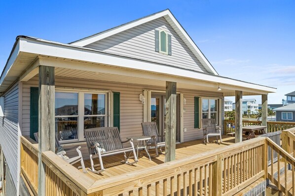 Relax on your private deck