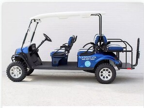 Courtesy use of a 6-seater Golf Cart