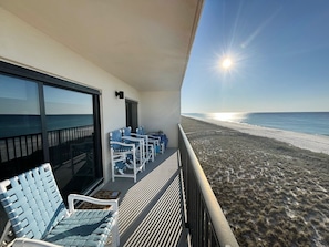 Balcony seating