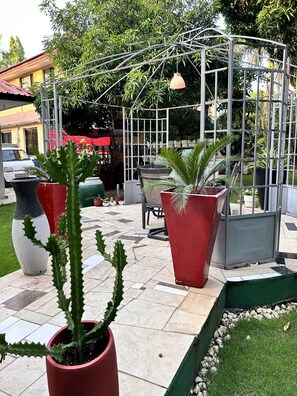 Enceinte de l’hébergement