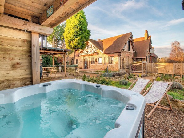 Bain à remous extérieur