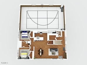 Main Level Floor Plan