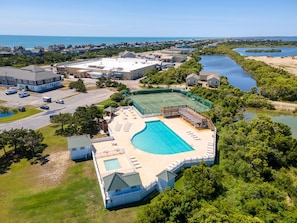 Community Pool and Tennis Court