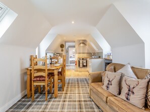 Open plan living space | The Old Stables - Pentland Escapes, Canisbay