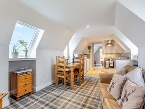 Open plan living space | The Old Stables - Pentland Escapes, Canisbay