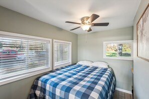 Ceiling Fan, Indoors, Bed, Furniture, Home Decor