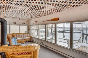 Screened Porch | Lakefront Views