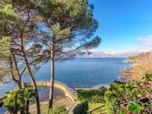 Water, Sky, Property, Swimming Pool, Azure, Cloud, Seaside Resort, Outdoor Furniture, Plant, Tree