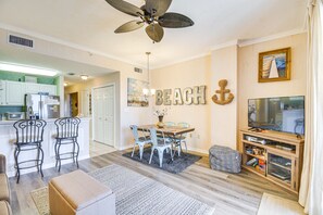 Living Room | Books + Board Games