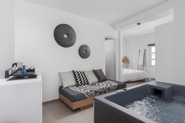 Exquisite Mykonos Villas | Suite Serenity | Breathtaking Aegean Sea views & Indoor Hot Tub | Mykonos