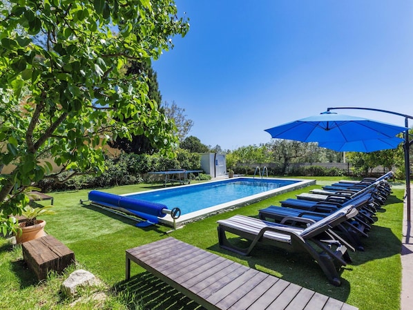 Plante, Piscine, Ciel, L'Eau, Mobilier De Jardin, Ombre, Parapluie, Balancelle, Bâtiment, Arbre