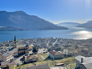 L'Eau, Ciel, Jour, Bâtiment, Montagne, La Nature, Bleu, Bleu Azur, Montagnes, Lac