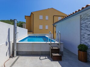 Piscine, Sol, Sol, Composite, Tuile, Loisir, Béton, Ombre, Mobilier De Jardin, Plate-Forme