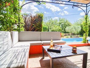 Furniture, Cloud, Table, Sky, Nature, Shade, Couch, Outdoor Furniture, Wood, Interior Design