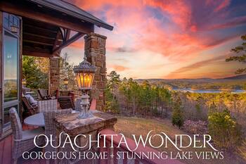Lake Ouachita: Peaceful 4BR Getaway, Lake Views