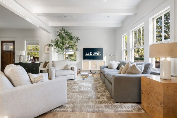 Living Room with Smart TV