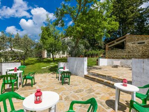 Table, Furniture, Property, Green, Sky, Cloud, Plant, Chair, Tree, Outdoor Table