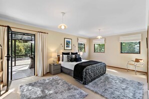 Bedroom Retreat: Bright and airy with lush views, plush bedding, and stylish decor await you!