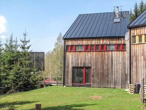 Property, Sky, Plant, Building, Cloud, Land Lot, Wood, Tree, Grass, Cottage