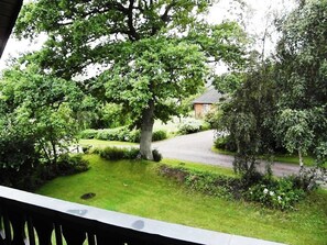 Ausblick vom Schlafzimmer