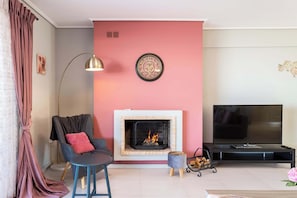 Cozy corner of the living room
