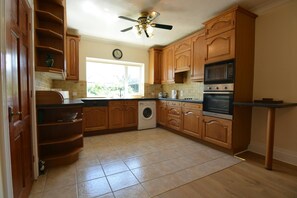 Electric oven, washing machine, wall and floor units