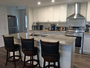 Open concept - kitchen, dining and living room!  great for entertaining!