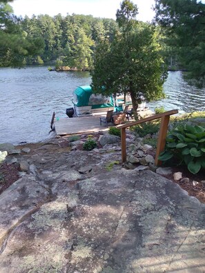 Steps to dock