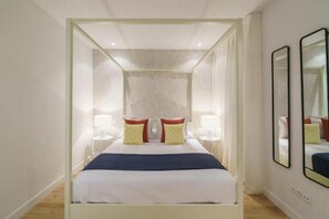 First bedroom .  Has en suite shower and bathroom too 