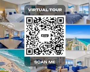 Scan the QR code to take a virtual tour of the property!