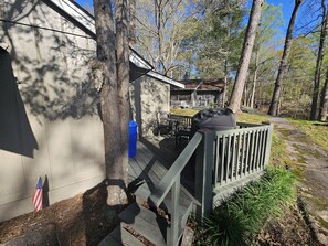 Have a BBQ on the side deck 