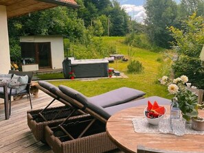 Plant, Table, Furniture, Flower, Window, Chair, Outdoor Table, Outdoor Furniture, Lighting, Tree