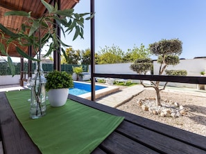 Flowerpot, Architecture, Swimming Pool, Flooring, Floor, Garden, Home, Composite Material, Resort