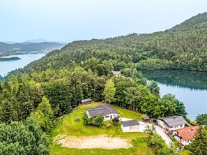 Water, Sky, Water Resources, Plant, Natural Landscape, Mountain, Azure, Highland, Vegetation, Tree